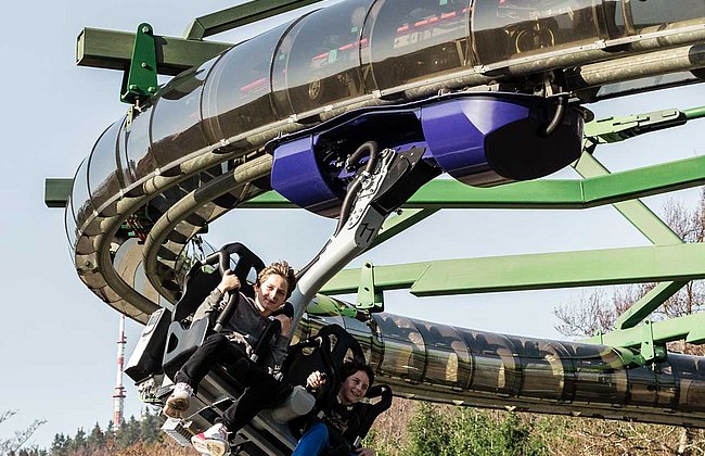 Wie-Flyer Freizeitpark Inselsberg Funpark Freizeitpark Thüringe